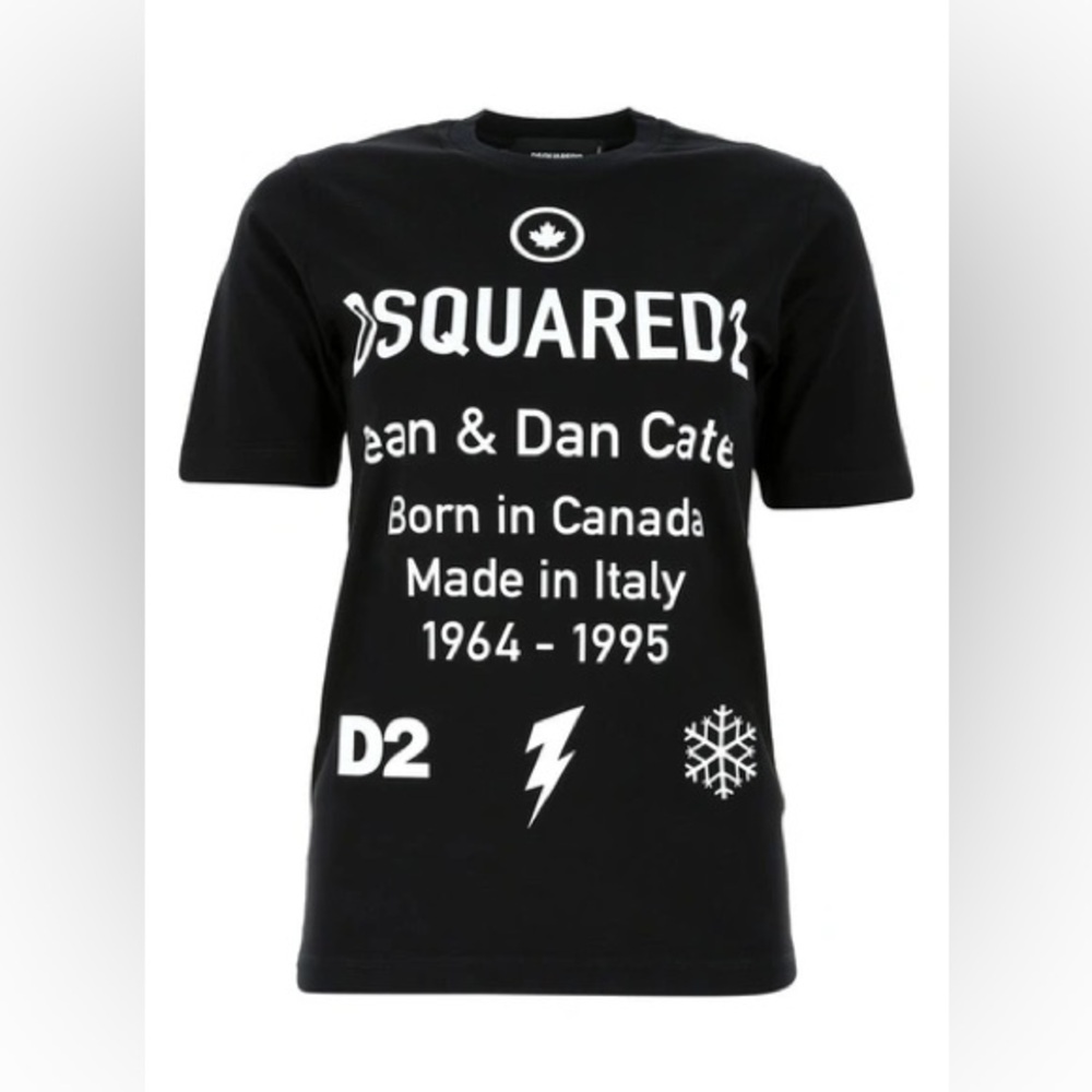 Dsquared2 Born In Canada Logo Print T-Shirt
